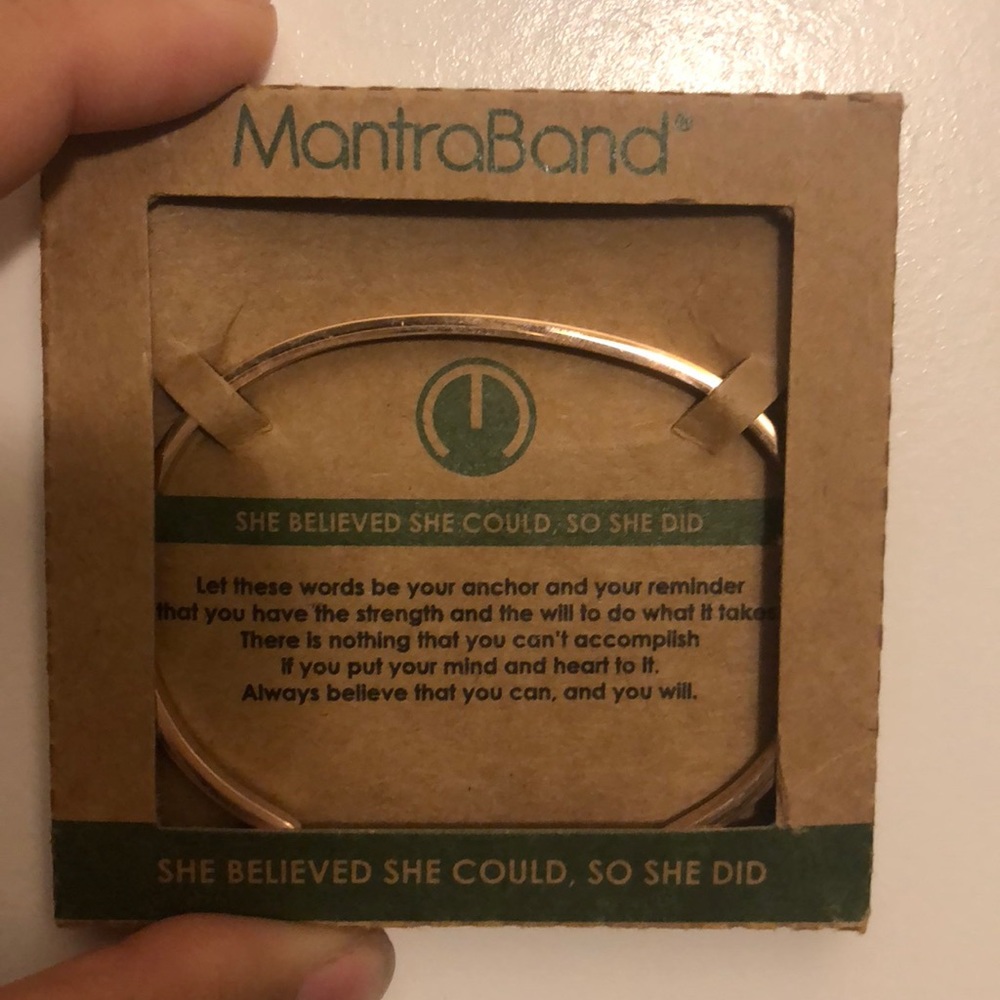 Rose gold MantraBand